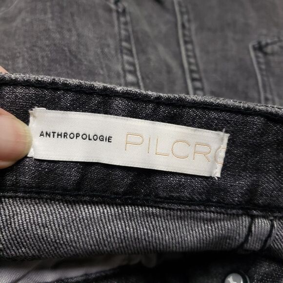 Anthopologie Pilcro Ultra High Rise jeans Beaded / jeweled **host pick** - Picture 9 of 14